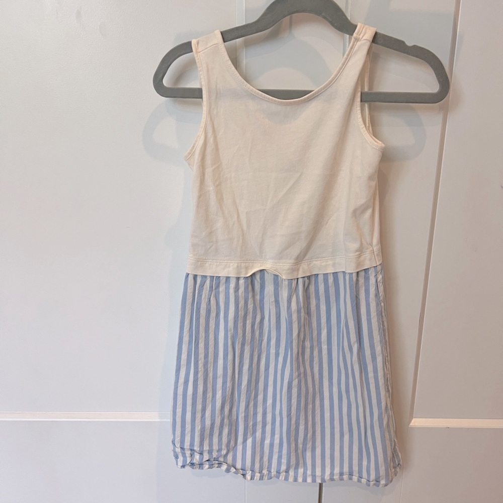 Girls cotton dress stripe skirt